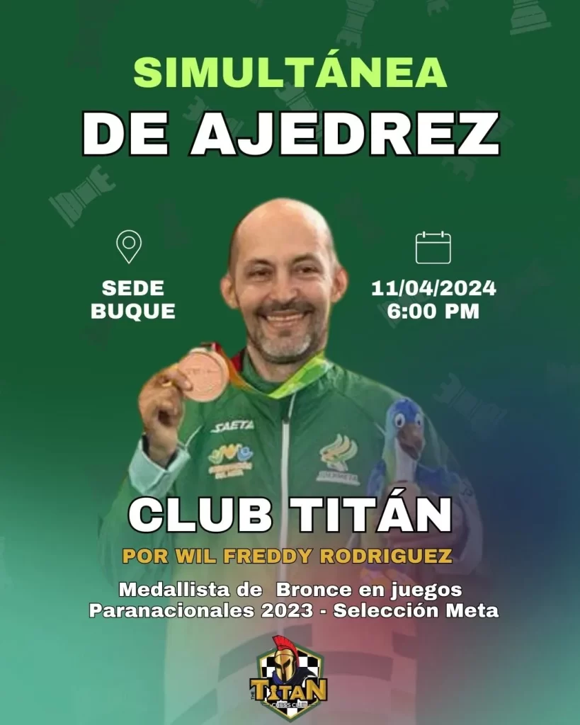 simultanea de ajedrez